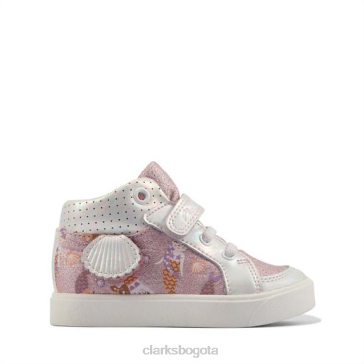 Clarks 0DX8L6860 combinación rosa claro city pop niño combinación rosa claro clarks unisexo combinación rosa claro