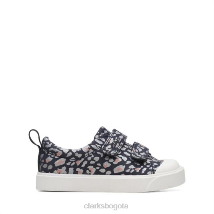 Clarks 0DX8L6864 combinación azul marino clarks city bright niño combinación azul marino niños combinación azul marino