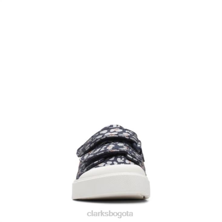 Clarks 0DX8L6864 combinación azul marino clarks city bright niño combinación azul marino niños combinación azul marino
