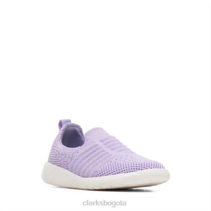 Clarks 0DX8L6866 clarks ezera walk t lila lila niños lila