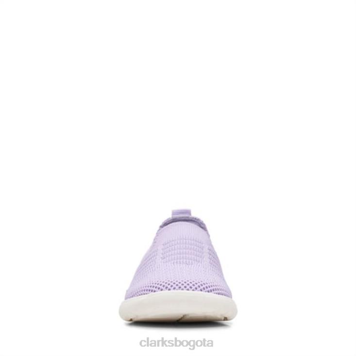Clarks 0DX8L6866 clarks ezera walk t lila lila niños lila