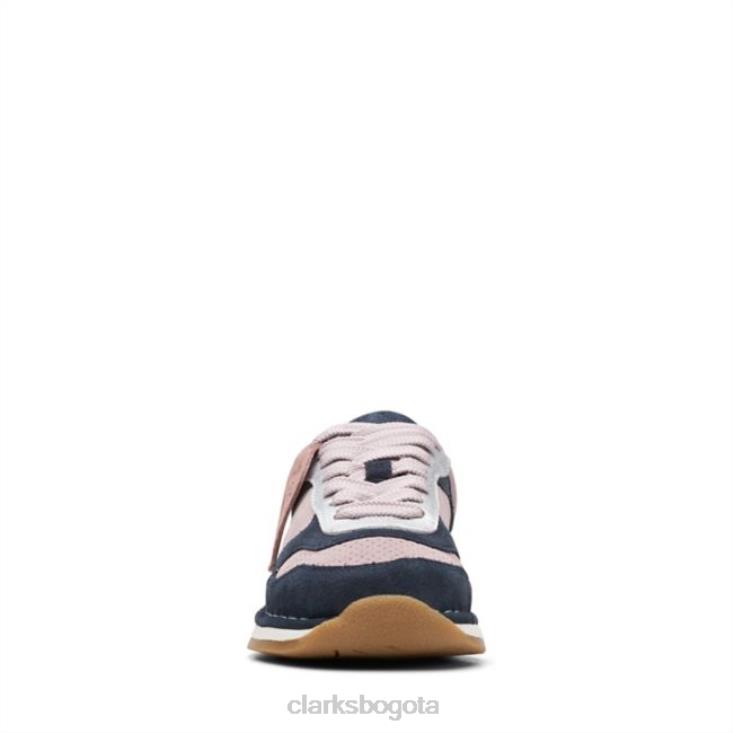 Clarks 0DX8L6872 combi rosa clarks craft run tor kid combi rosa unisexo combinación rosa
