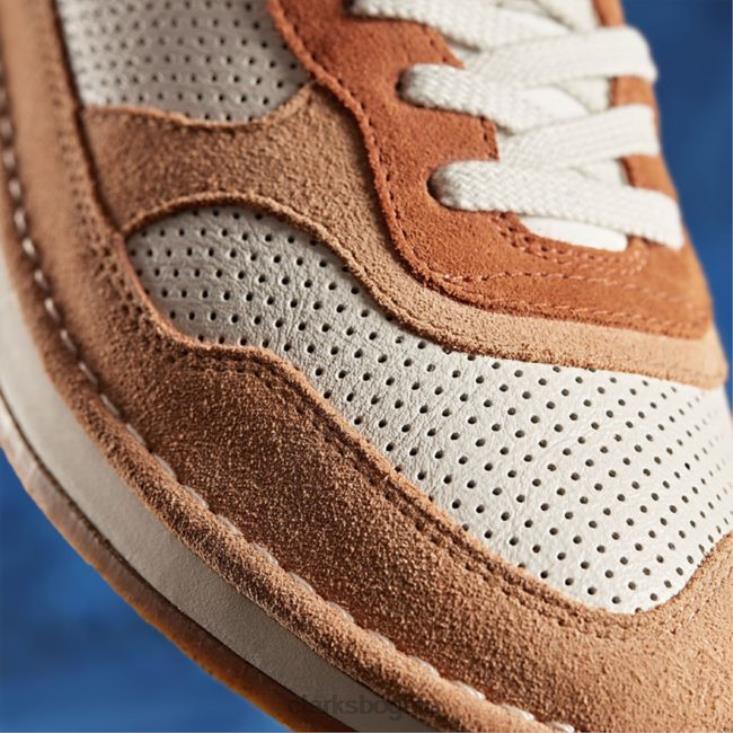 Clarks 0DX8L6873 Clarks Sandstone Combi Craft Run Tor Kid Sandstone Combi niños combinación de arenisca