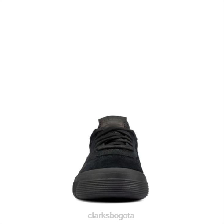Clarks 0DX8L6885 cica kid gamuza negra clarks negro niños ante negro