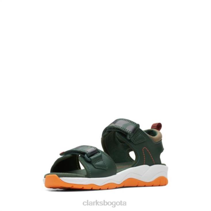 Clarks 0DX8L6888 combi caqui clarks c lowder print combi caqui antiguo niños combinado caqui