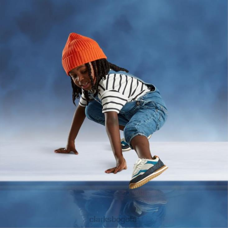 Clarks 0DX8L6890 clarks craft run tor niño combinación azul marino combinación azul marino niños combinación azul marino