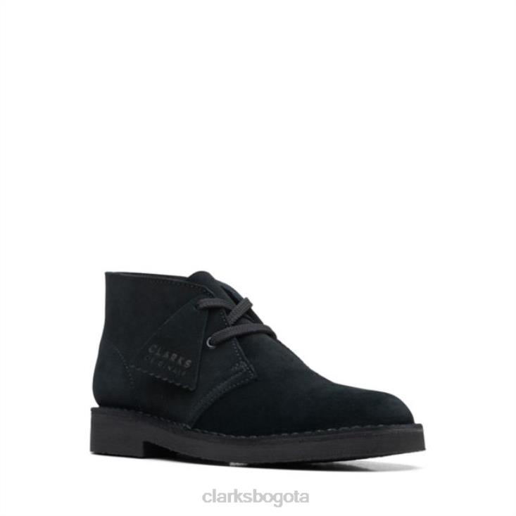 Clarks 0DX8L6893 bota desert old ante negro clarks ante negro niños ante negro