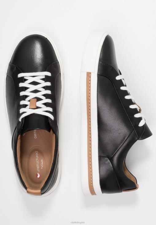 Clarks 0DX8L6896 zapatillas clarks un maui de encaje negras unisexo negro