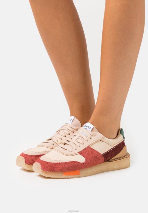 Clarks 0DX8L6906 Zapatillas clarks tor run combi rosa oscuro unisexo combinación rosa oscuro