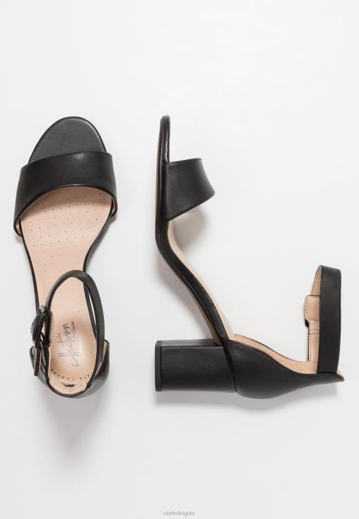 Clarks 0DX8L6908 sandalias clarks deva mae negras unisexo negro