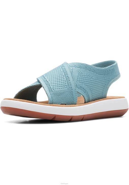 Clarks 0DX8L6910 sandalias jemsa dash punto turquesa clarks unisexo punto turquesa
