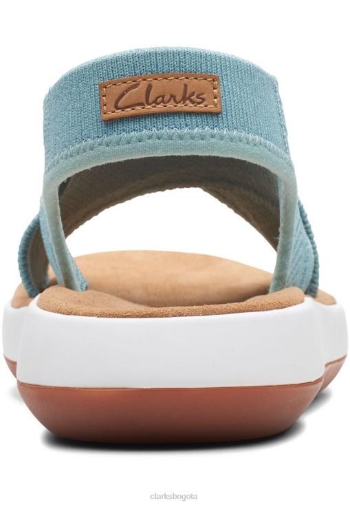 Clarks 0DX8L6910 sandalias jemsa dash punto turquesa clarks unisexo punto turquesa