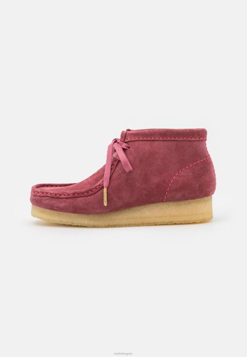 Clarks 0DX8L6919 wallabee casual cordones clarks rose rosa unisexo Rosa Rosa