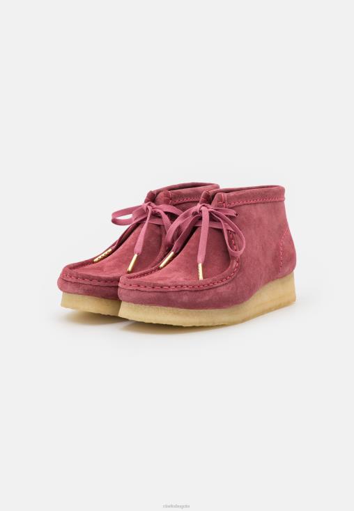 Clarks 0DX8L6919 wallabee casual cordones clarks rose rosa unisexo Rosa Rosa