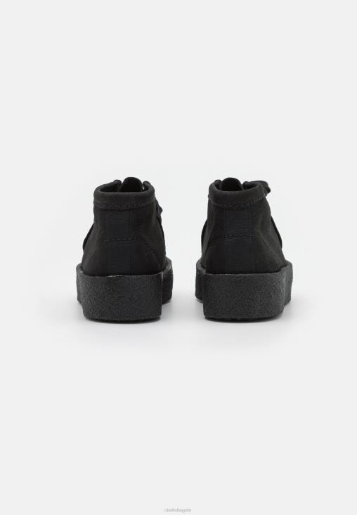 Clarks 0DX8L6928 zapatos casuales con cordones clarks wallabee cup negros unisexo negro