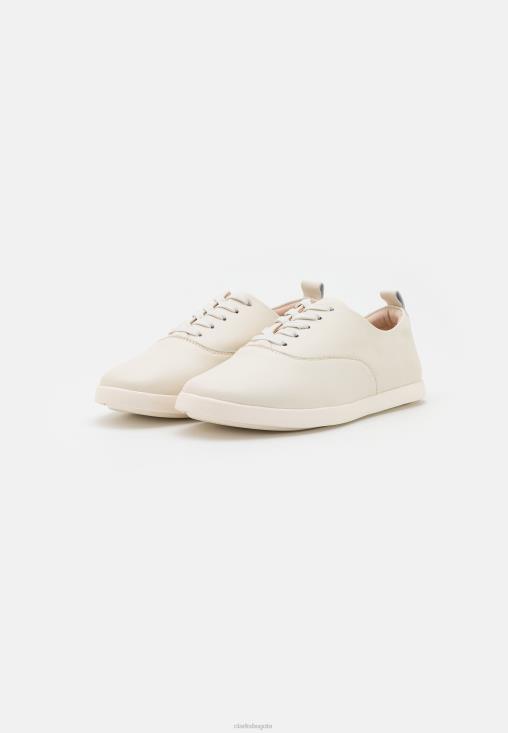 Clarks 0DX8L6929 zapatos informales con cordones ace lite tie de clarks white unisexo blanco