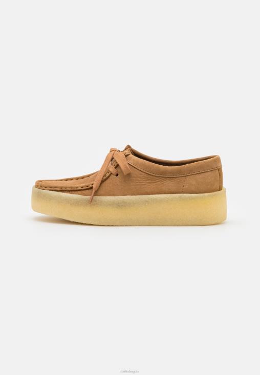 Clarks 0DX8L6930 clarks wallabee cup casual con cordones bronceado unisexo broncearse