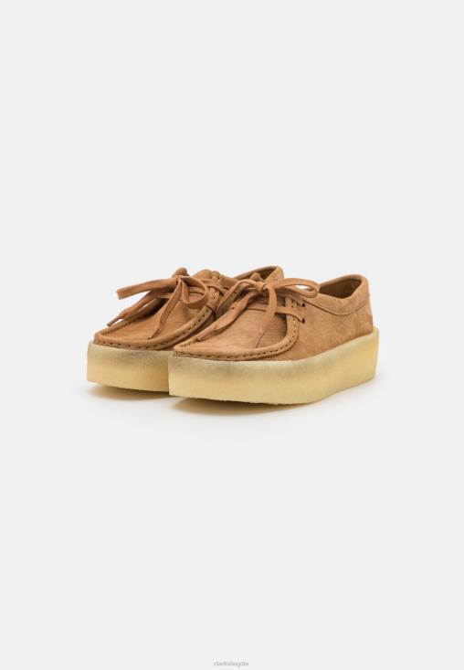 Clarks 0DX8L6930 clarks wallabee cup casual con cordones bronceado unisexo broncearse