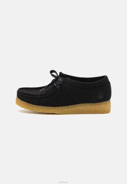 Clarks 0DX8L6937 Zapatos informales con cordones clarks wallabee negros unisexo negro