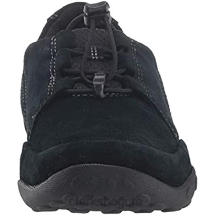 Clarks 0DX8L694 zapatilla haley rhea mujer ante negro clarks mujer ante negro