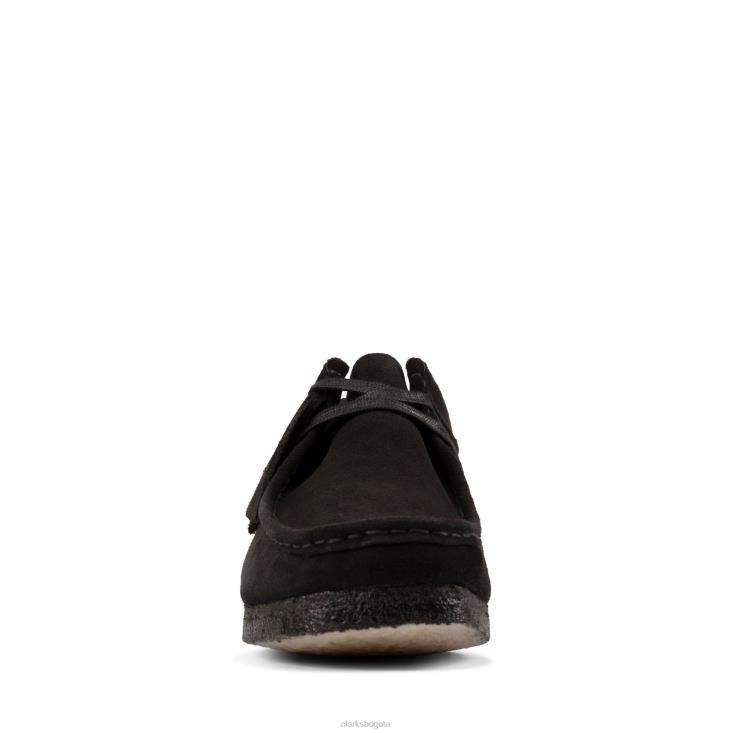 Clarks 0DX8L6946 clarks wallabee cordones negro unisexo negro