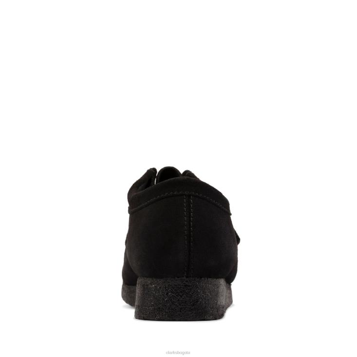 Clarks 0DX8L6946 clarks wallabee cordones negro unisexo negro