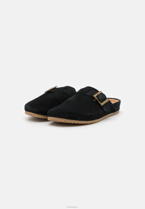 Clarks 0DX8L6949 pantuflas brookleigh clarks negro unisexo negro