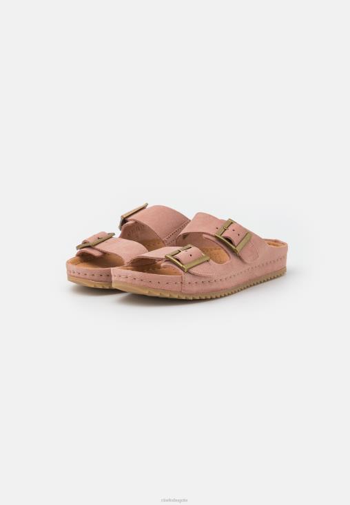 Clarks 0DX8L6950 zapatillas brookleigh sun rosa clarks unisexo rosa