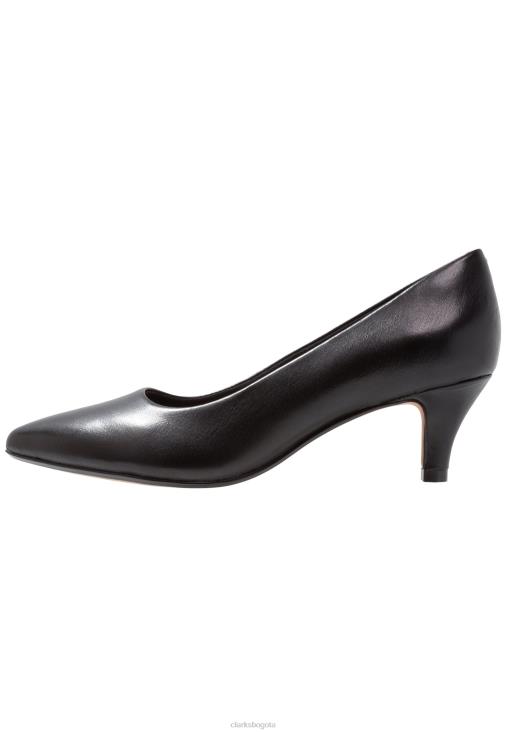 Clarks 0DX8L6963 tacones clasicos clarks linvale jerica negros unisexo negro