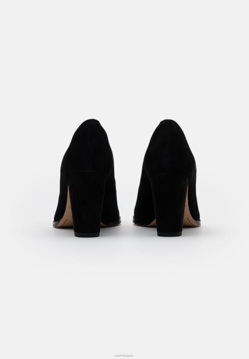 Clarks 0DX8L6967 kaylcara tacones clásicos clarks negro unisexo negro