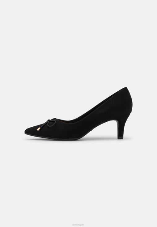 Clarks 0DX8L6971 Tacones clasicos de moda clarks negros unisexo negro