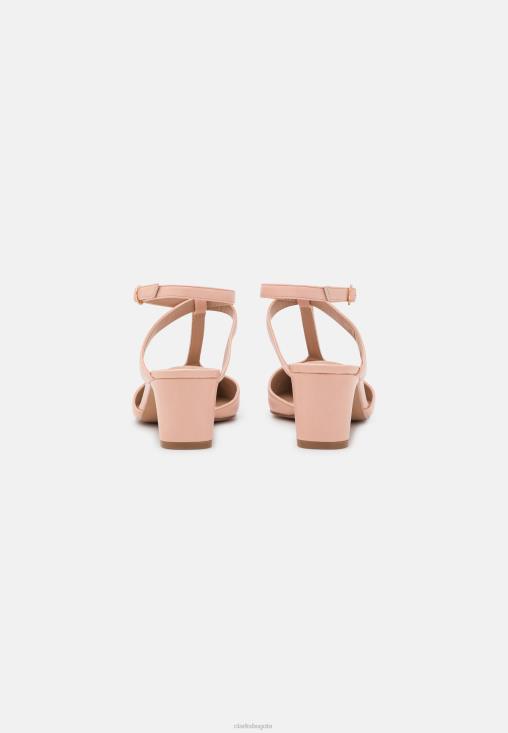 Clarks 0DX8L6976 tacones clasicos clarks rosa claro unisexo Rosa claro