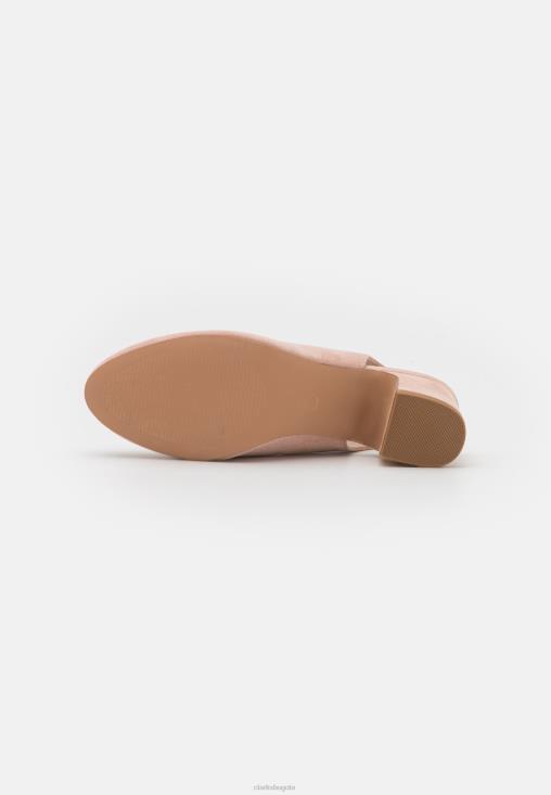 Clarks 0DX8L6985 Tacones clasicos clarks rosa claro unisexo Rosa claro