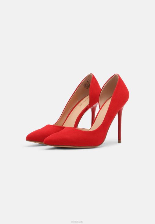 Clarks 0DX8L6999 tacones altos clarks rojos unisexo rojo