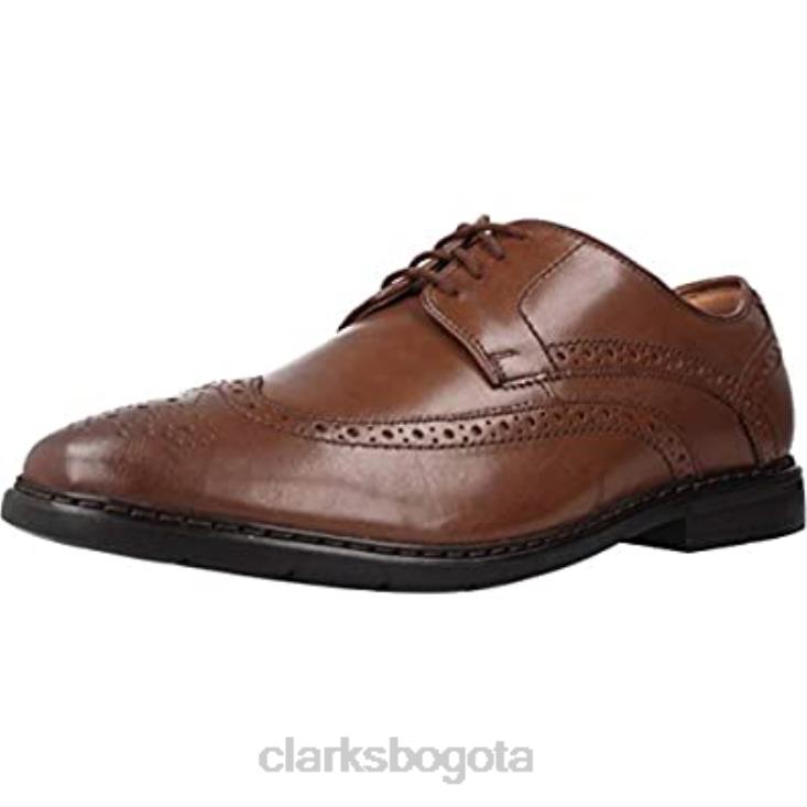 Clarks 0DX8L70 zapatos brogue banbury limit para hombre marrón bronceado británico lea clarks hombres marrón bronceado británico lea