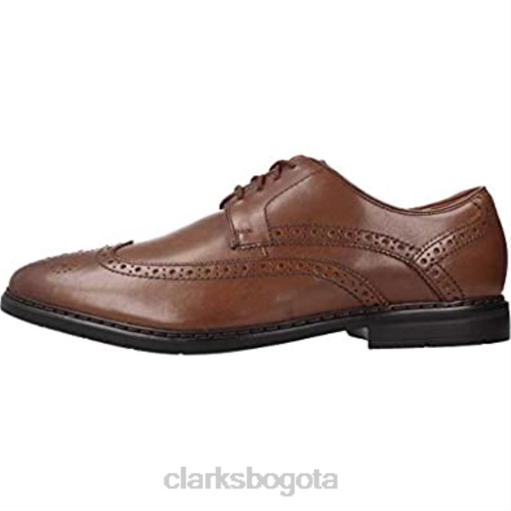 Clarks 0DX8L70 zapatos brogue banbury limit para hombre marrón bronceado británico lea clarks hombres marrón bronceado británico lea