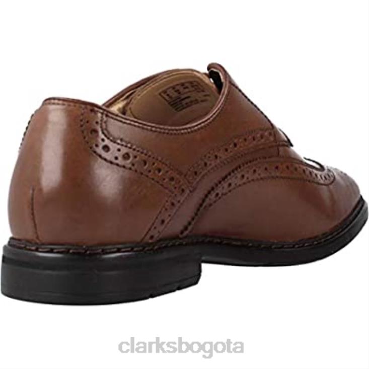 Clarks 0DX8L70 zapatos brogue banbury limit para hombre marrón bronceado británico lea clarks hombres marrón bronceado británico lea