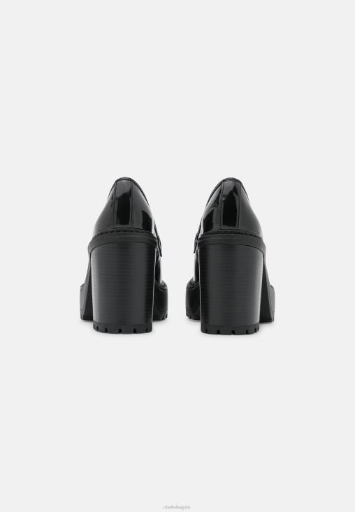 Clarks 0DX8L7007 tacones kassidy plataforma clarks negro unisexo caja negra