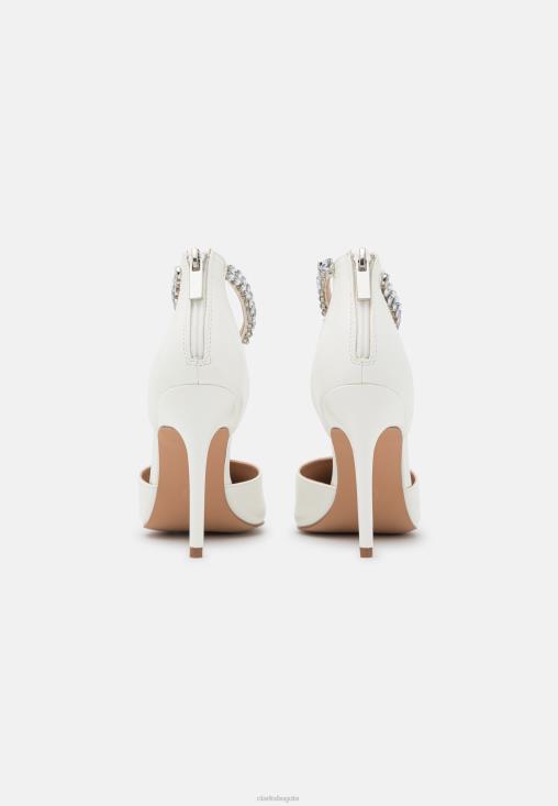 Clarks 0DX8L7016 tacones clasicos clarks blancos unisexo blanco