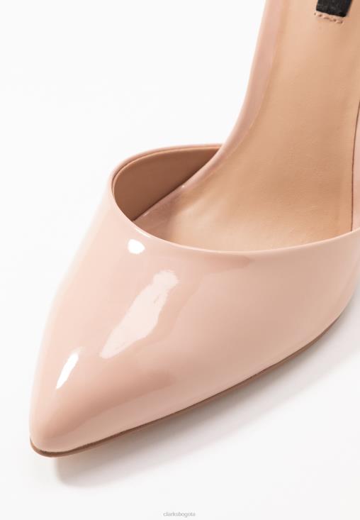 Clarks 0DX8L7025 tacones altos clarks rose onlchloe unisexo rosa
