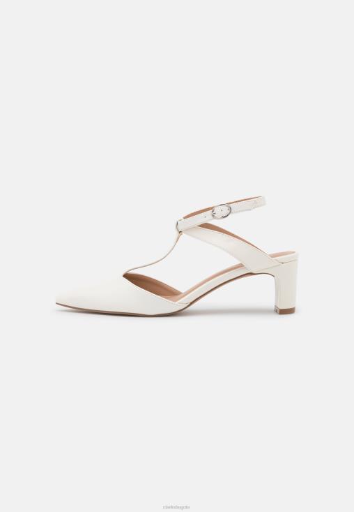 Clarks 0DX8L7026 tacones clasicos clarks blancos unisexo blanco