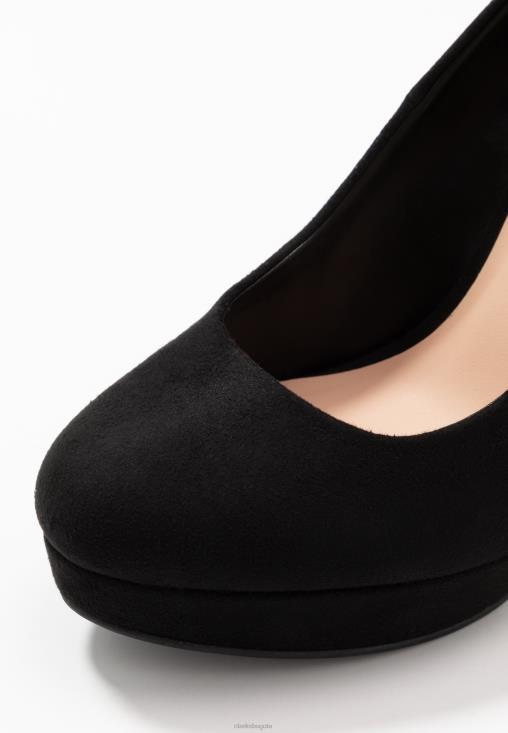 Clarks 0DX8L7029 tacones altos clarks negros unisexo negro