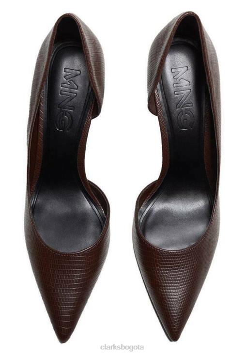 Clarks 0DX8L7038 audrey tacones altos schokolade clarks unisexo chocolate