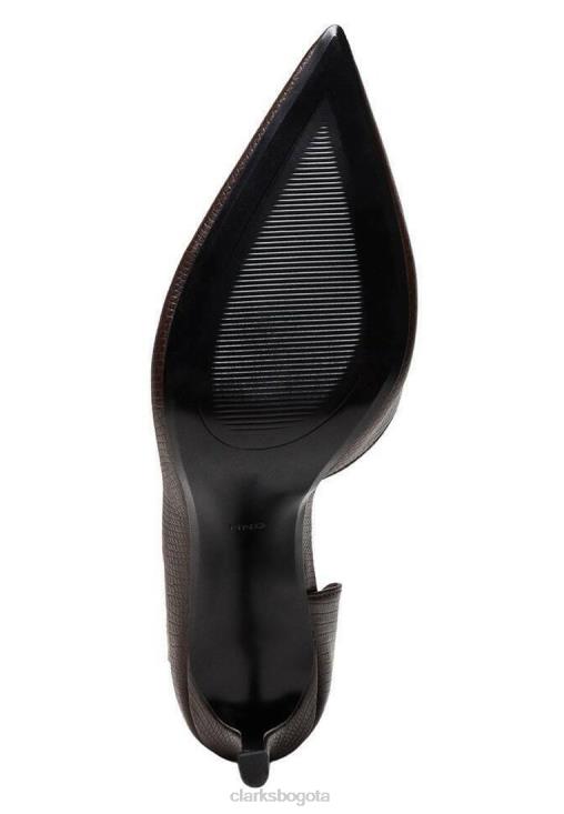 Clarks 0DX8L7038 audrey tacones altos schokolade clarks unisexo chocolate