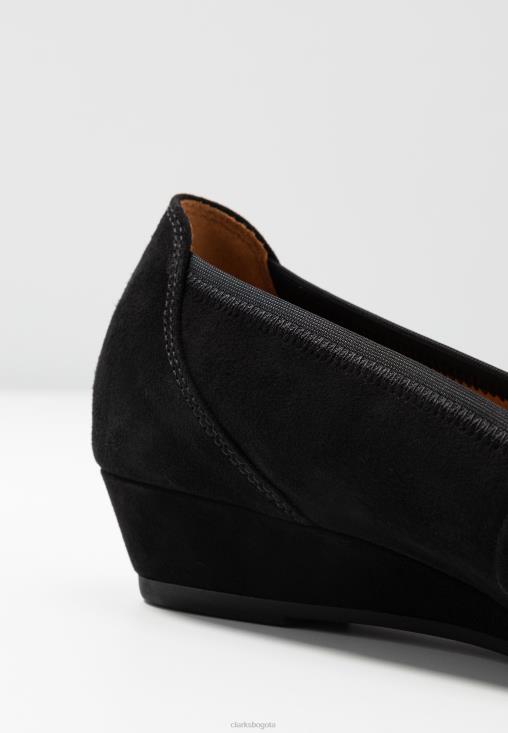 Clarks 0DX8L7039 cuñas clarks negro unisexo negro