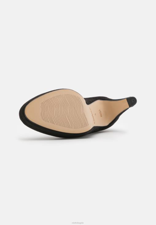 Clarks 0DX8L7040 tacones clarks negros unisexo negro