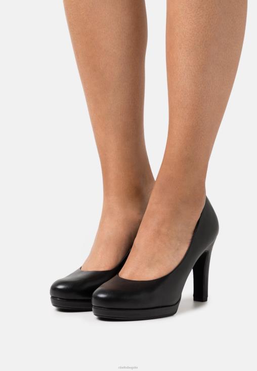 Clarks 0DX8L7048 tacones clarks negros mate unisexo negro mate