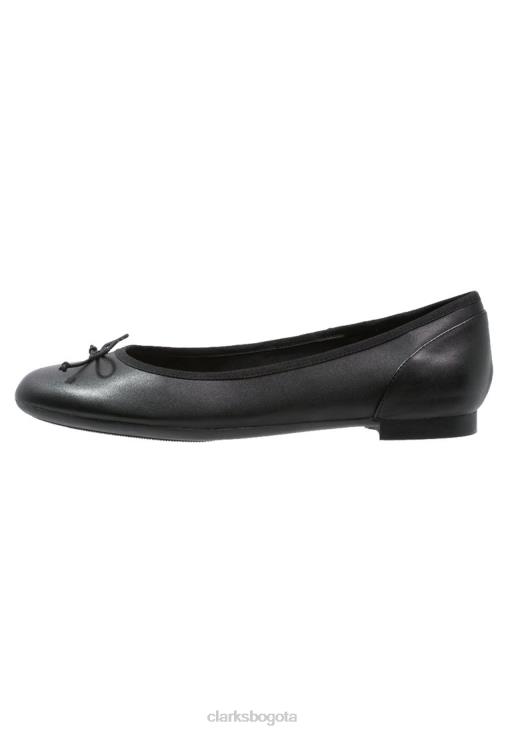Clarks 0DX8L7055 bailarinas de alta costura clarks negro unisexo negro