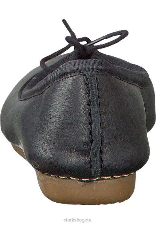 Clarks 0DX8L7059 bailarinas clarks pecas hielo negras unisexo negro