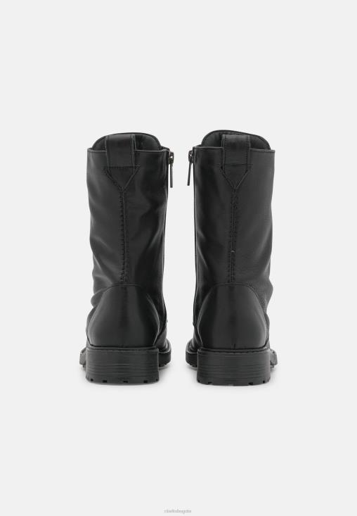 Clarks 0DX8L7061 botines con cordones estilo orinoco clarks negro unisexo negro